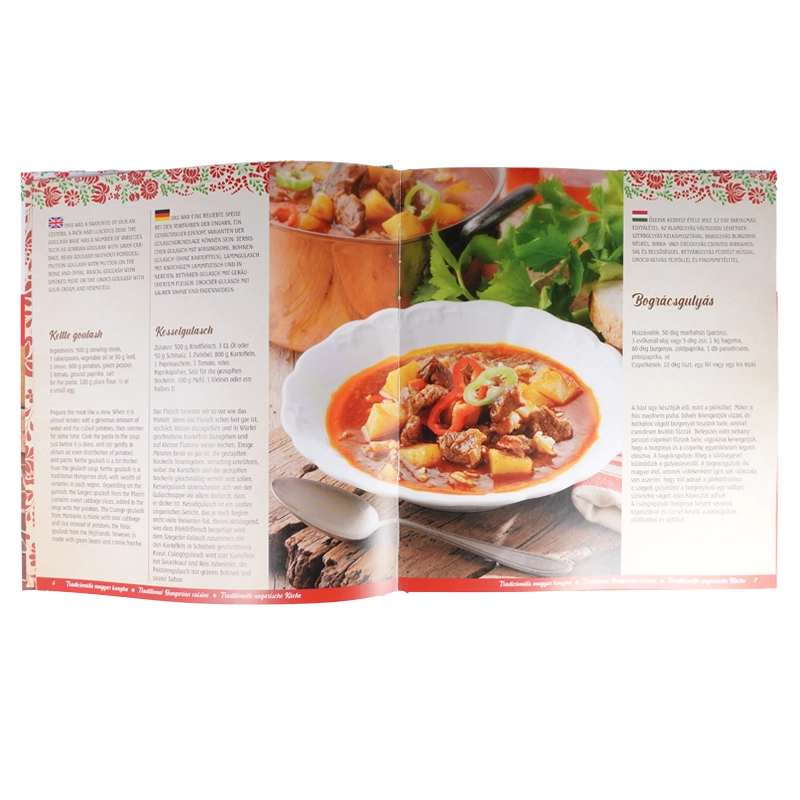 Traditionelle ungarische Küche Buch in 3 Sprachen – Bild 2