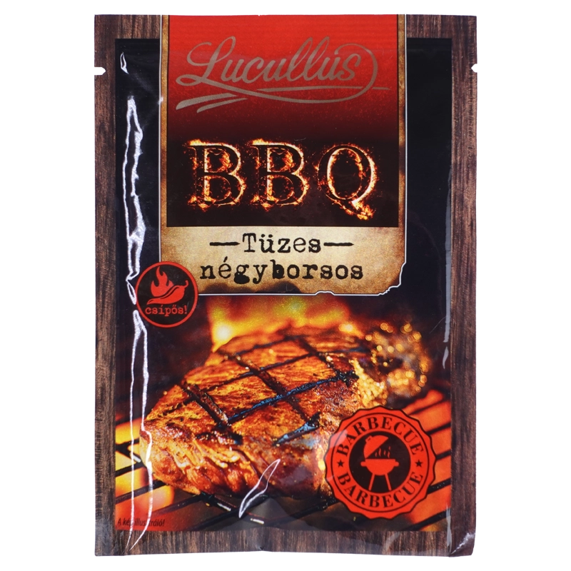 Lucullus BBQ Feuerige Vier-Pfeffer-Gewürzmischung, scharf 25 g