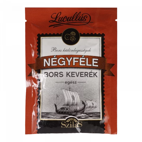 Lucullus – Mischung aus vier Sorten ganzer Pfefferkörner 15 g