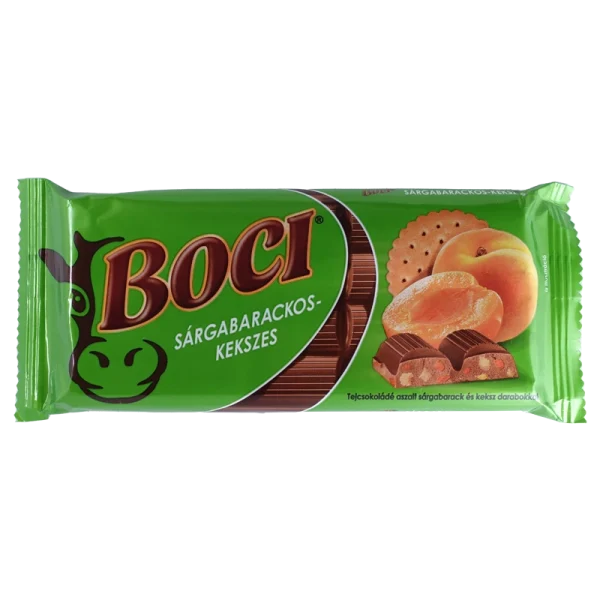 BOCI Milchschokolade mit Aprikosen und Keksen 90 g