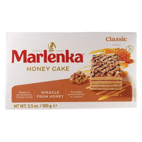 Marlenka Honigtörtchen mit Walnuss 100g