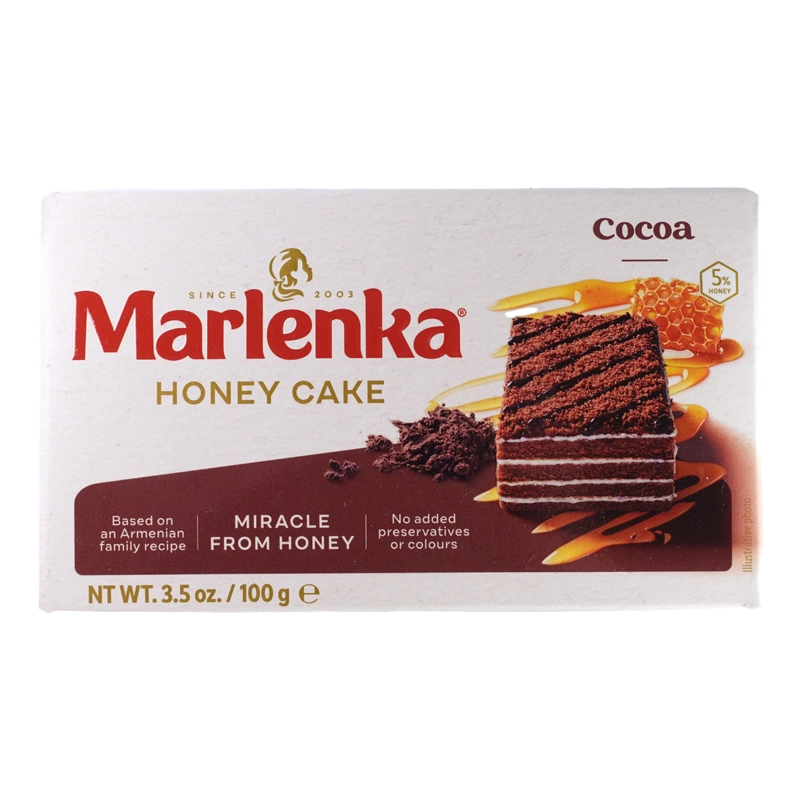 Marlenka Honigtörtchen mit Kakao 100g