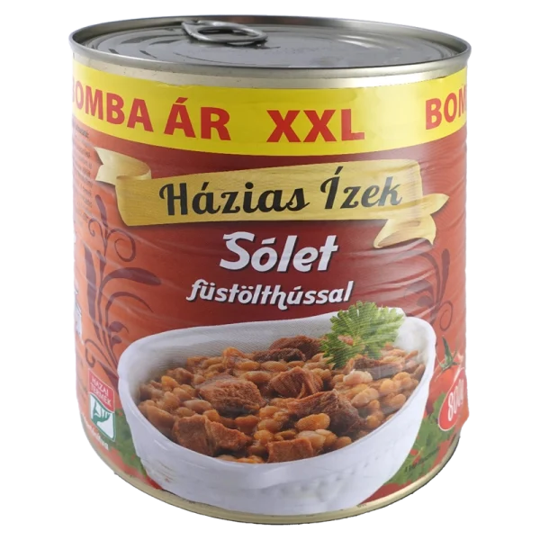 Házias Ízek Sólet mit geräuchertem Fleisch 800g
